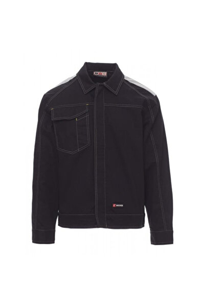 PAYPER Safe Work Jacket, 100% Cotton Sanfor Twill, Black, size XL XL