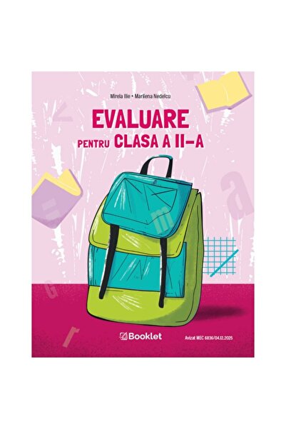 Editura Booklet Evaluare pentru clasa a II-a