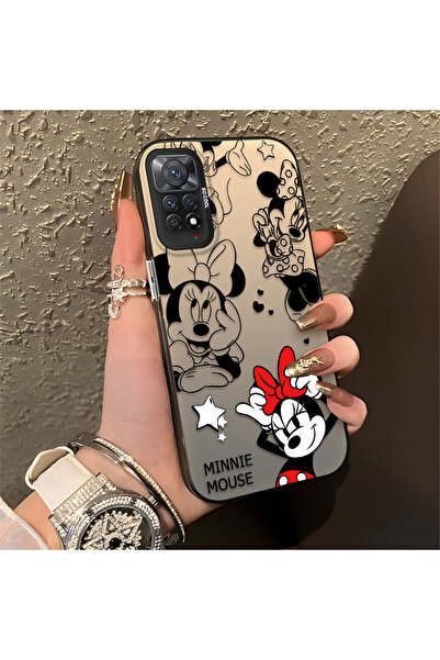 PATTERNOVA Redmi Note 11 Pro 4G/5G Uyumlu Minnie Desenli Kılıf, Darbeye Dayan...