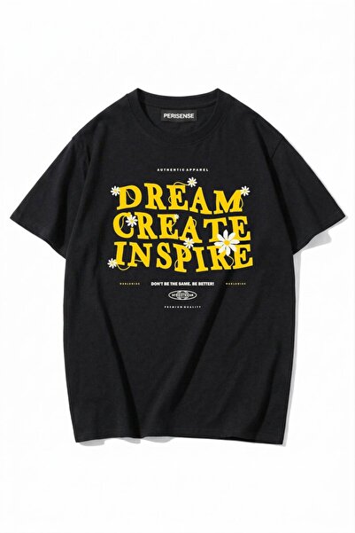 PERISENSE Unisex Γυναικεία/Ανδρικά με τύπωμα 100% Βαμβάκι Premium Χτενισμένα ...