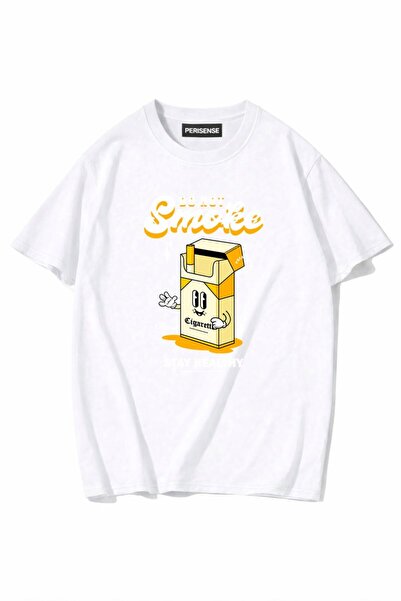 PERISENSE Unisex Γυναικεία/Ανδρικά με τύπωμα 100% Βαμβάκι Premium Χτενισμένα ...