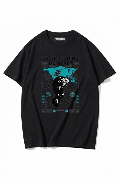 PERISENSE Unisex Γυναικεία/Ανδρικά με τύπωμα 100% Βαμβάκι Premium Χτενισμένα ...