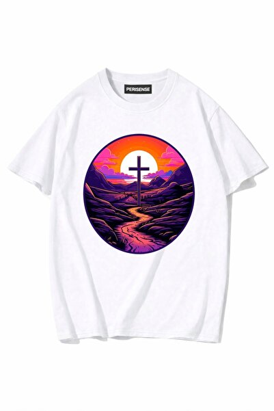 PERISENSE Unisex Γυναικεία/Ανδρικά με τύπωμα 100% Βαμβάκι Premium Χτενισμένα ...