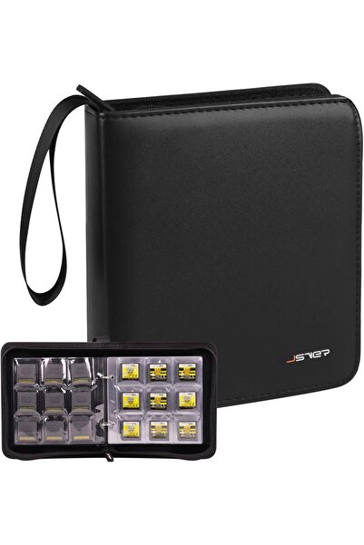 Jsver Cartridge Storage Box Compatible with 3DS 90 Games