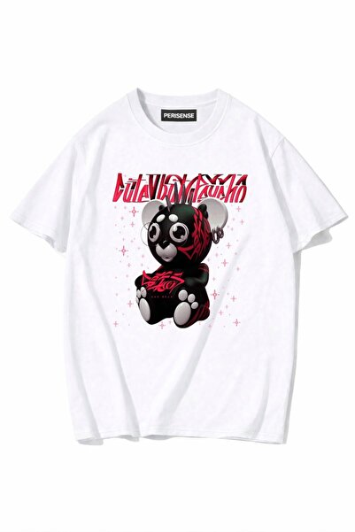 PERISENSE Unisex Γυναικεία/Ανδρικά με τύπωμα 100% Βαμβάκι Premium Χτενισμένα ...