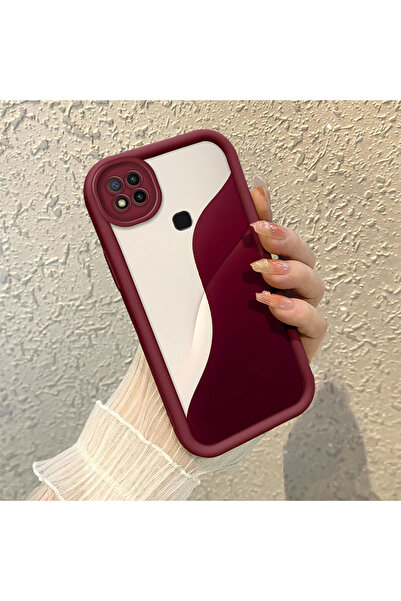 CASEVIBE Redmi 9C Uyumlu Şık ve sade renkli tasarım, yüksek kaliteli silikon ...