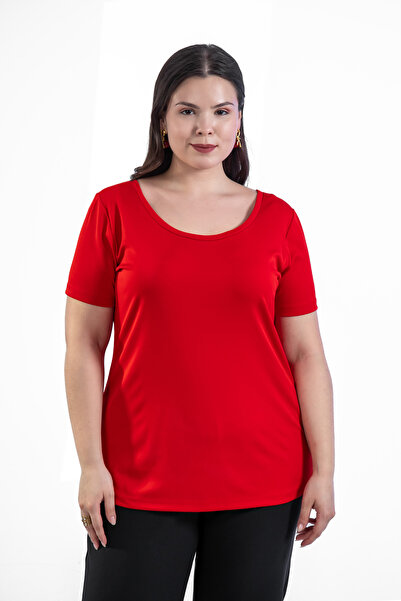 Roxxlen Women's Plus Size Wide Collar Badi