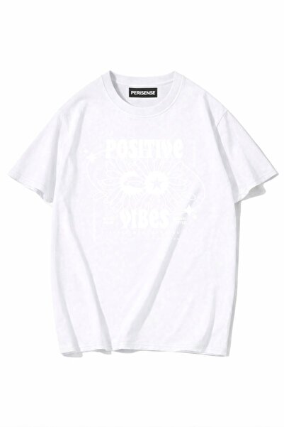 PERISENSE Unisex Γυναικεία/Ανδρικά με τύπωμα 100% Βαμβάκι Premium Χτενισμένα ...