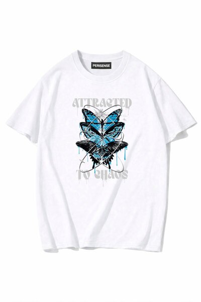 PERISENSE Unisex Γυναικεία/Ανδρικά με τύπωμα 100% Βαμβάκι Premium Χτενισμένα ...