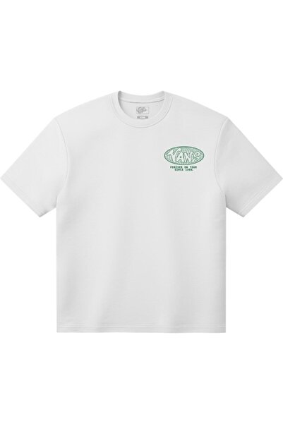 Vans World Tour Loose Ss Tee Men's White T-Shirt - Vn000Vy8