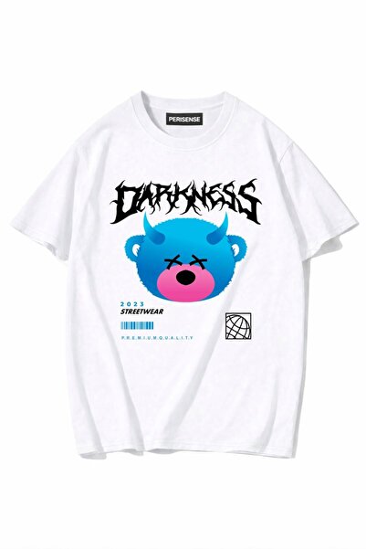 PERISENSE Unisex Γυναικεία/Ανδρικά με τύπωμα 100% Βαμβάκι Premium Χτενισμένα ...