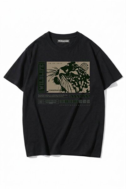 PERISENSE Unisex Γυναικεία/Ανδρικά με τύπωμα 100% Βαμβάκι Premium Χτενισμένα ...