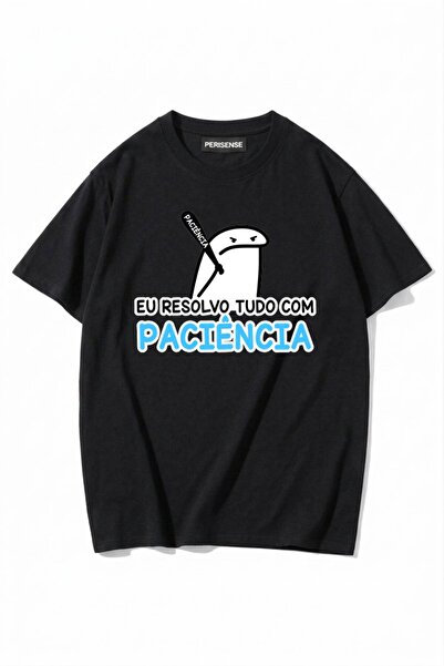 PERISENSE Unisex Γυναικεία/Ανδρικά με τύπωμα 100% Βαμβάκι Premium Χτενισμένα ...