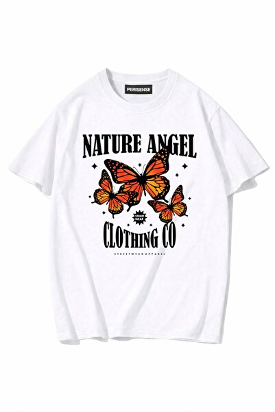 PERISENSE Unisex Γυναικεία/Ανδρικά με τύπωμα 100% Βαμβάκι Premium Χτενισμένα ...