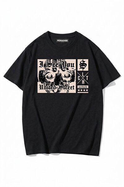 PERISENSE Unisex Femei/Bărbați cu imprimeu bumbac 100% Premium bumbac moale s...