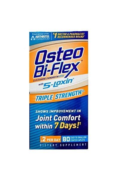 Solgar Osteo Bı-flex Advanced Triple Strength 80 Tablet