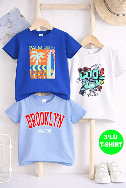 twins tailors Brooklyn And Surf με τύπωμα Πακέτο Βαμβάκι τεμαχίων Unisex Ανοι...