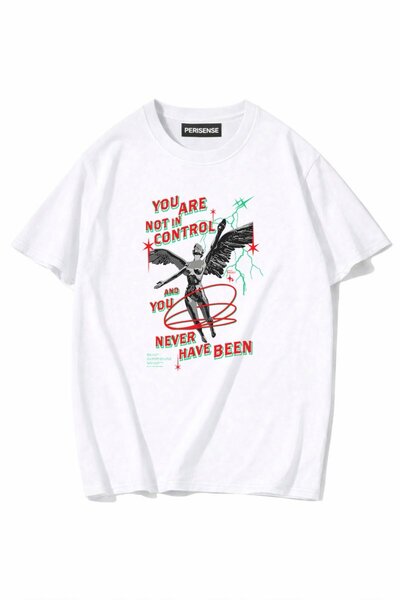 PERISENSE Unisex Γυναικεία/Ανδρικά με τύπωμα 100% Βαμβάκι Premium Χτενισμένα ...