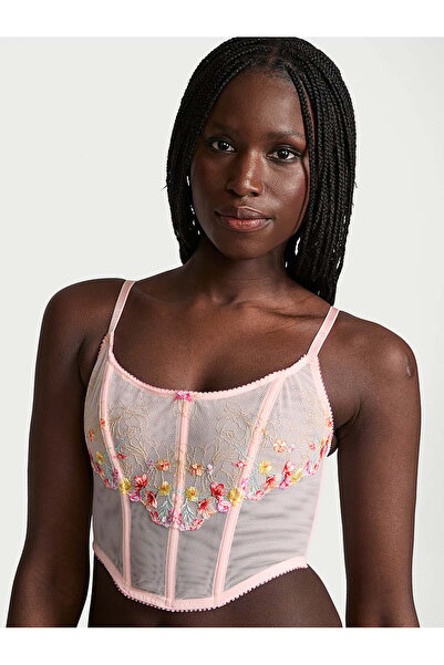 Victoria's Secret Çiçek İşlemeli Büstiyer