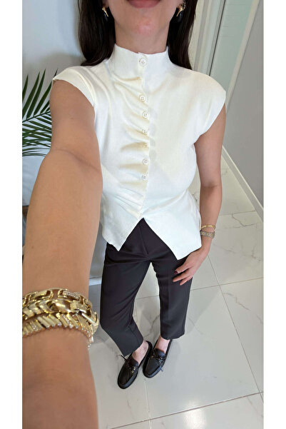 BİRCANÇİL سترة ديونلا إكرو بدون أكمام ذاتية الربط