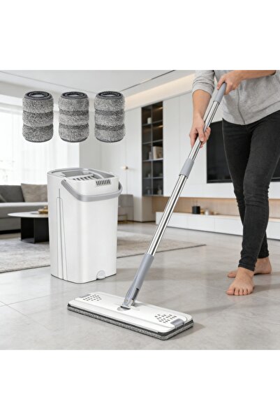 Topone1Topone1 Mop and Bucket Set with Wringer, Flat Mops for Floor Cleaning,...