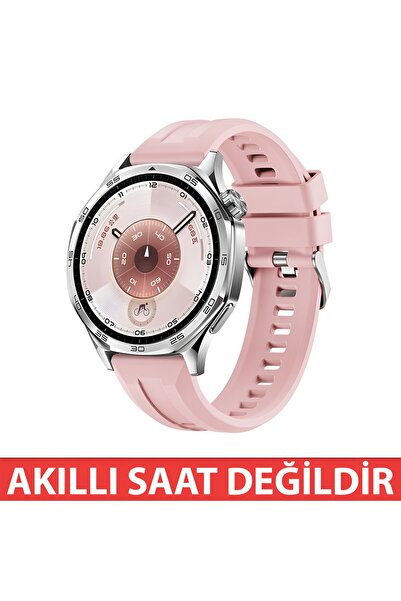 Dexmon Huawei Gt 5 Pro 46mm Compatible 22mm Buckled Line Pattern Silicone Strap