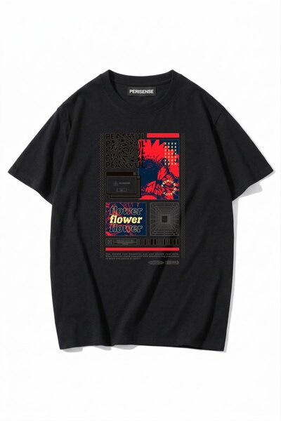 PERISENSE Unisex Femei/Bărbați cu imprimeu bumbac 100% Premium bumbac moale s...