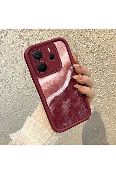 CASEVIBE Redmi Note 14 Uyumlu Şık ve sade tasarım, yüksek kaliteli silikon te...