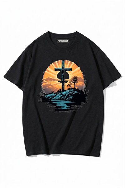 PERISENSE Unisex Γυναικεία/Ανδρικά με τύπωμα 100% Βαμβάκι Premium Χτενισμένα ...