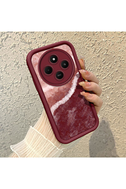 CASEVIBE Redmi 14C Uyumlu Şık ve sade tasarım, yüksek kaliteli silikon telefo...