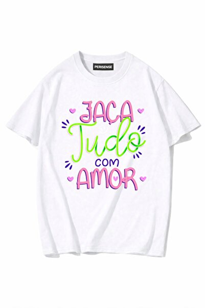 PERISENSE Unisex Γυναικεία/Ανδρικά με τύπωμα 100% Βαμβάκι Premium Χτενισμένα ...