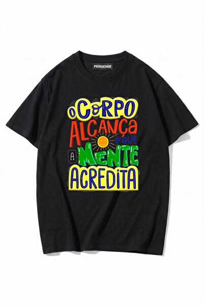 PERISENSE Unisex Femei/Bărbați cu imprimeu bumbac 100% Premium bumbac moale s...