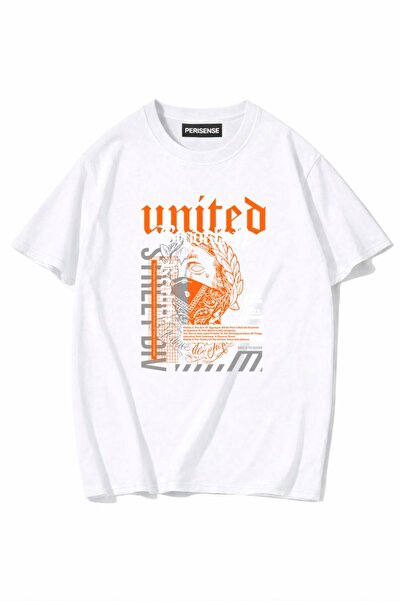 PERISENSE Unisex Γυναικεία/Ανδρικά με τύπωμα 100% Βαμβάκι Premium Χτενισμένα ...