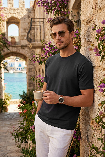 Buratti Regular Fit Crew Neck t Shirt Men's t Shirt 5902985