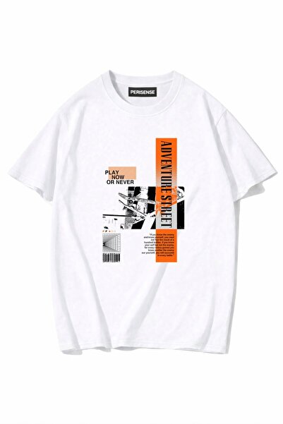 PERISENSE Unisex Γυναικεία/Ανδρικά με τύπωμα 100% Βαμβάκι Premium Χτενισμένα ...