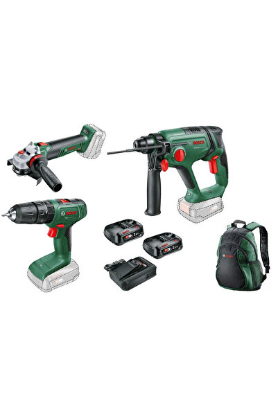 Bosch 18V akülü üçlü set