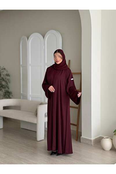 MedrasAbaya Blackberry Maroon