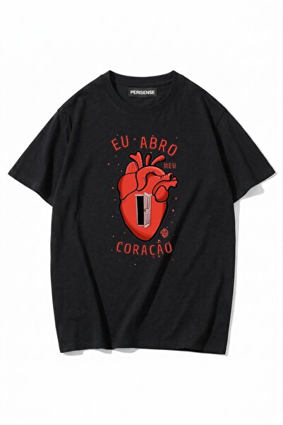 PERISENSE Unisex Femei/Bărbați cu imprimeu bumbac 100% Premium bumbac moale s...