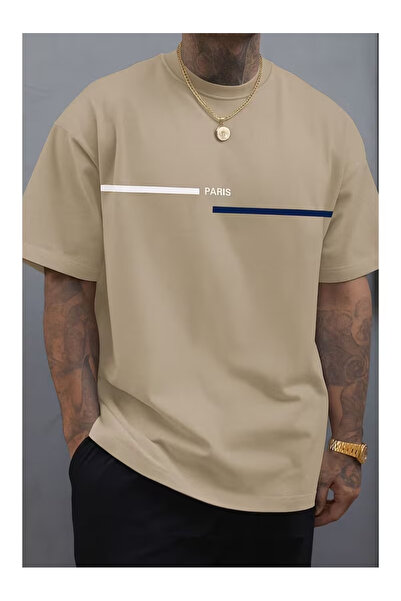 ZEMLİYA Unisex "PARİS " Baskılı T-shirt -Modern Style