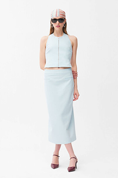 adL Fleto Cepli Midi Etek