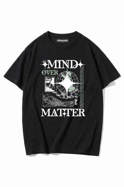 PERISENSE Unisex Γυναικεία/Ανδρικά με τύπωμα 100% Βαμβάκι Premium Χτενισμένα ...