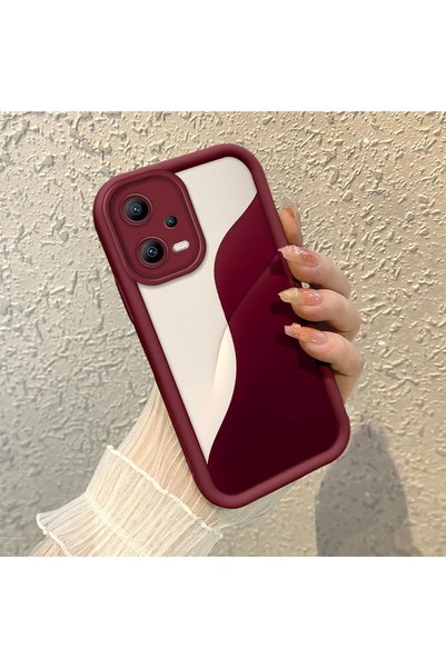 CASEVIBE متوافق مع Poco X5، تصميم أنيق وبسيط وملون، غطاء هاتف من السيليكون عا...