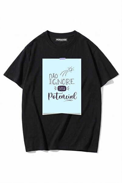 PERISENSE Unisex Femei/Bărbați cu imprimeu bumbac 100% Premium bumbac moale s...