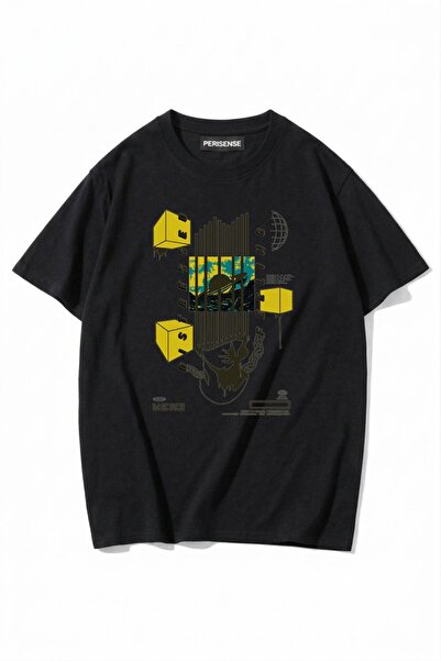 PERISENSE Unisex Γυναικεία/Ανδρικά με τύπωμα 100% Βαμβάκι Premium Χτενισμένα ...