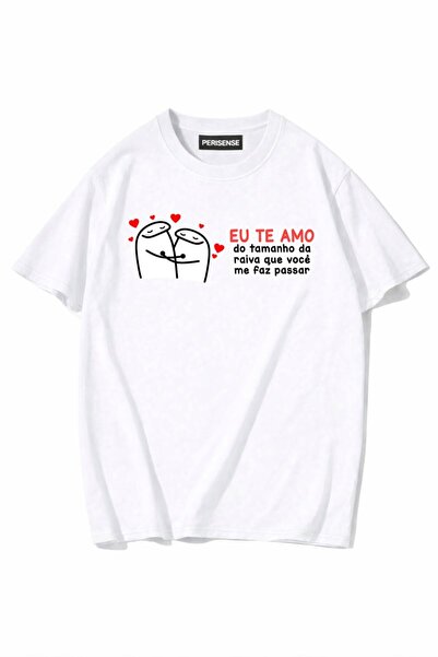 PERISENSE Unisex Γυναικεία/Ανδρικά με τύπωμα 100% Βαμβάκι Premium Χτενισμένα ...