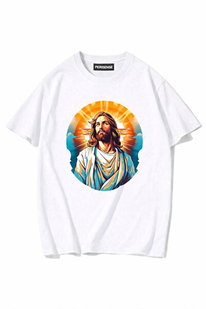 PERISENSE Unisex Γυναικεία/Ανδρικά με τύπωμα 100% Βαμβάκι Premium Χτενισμένα ...