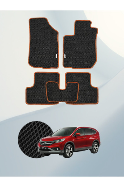 NATOCONCEPT HONDA CR-V 2013 UYUMLU (TOPUKLUKSUZ) DELİKLİ EVA OTO PASPAS TAKIMI
