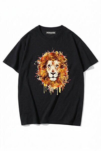 PERISENSE Unisex Γυναικεία/Ανδρικά με τύπωμα 100% Βαμβάκι Premium Χτενισμένα ...