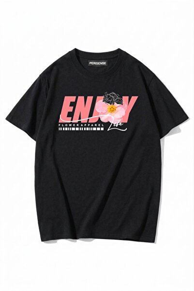 PERISENSE Unisex Γυναικεία/Ανδρικά με τύπωμα 100% Βαμβάκι Premium Χτενισμένα ...