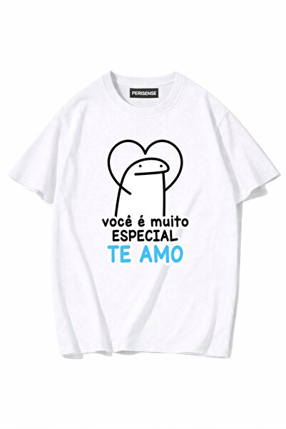 PERISENSE Unisex Γυναικεία/Ανδρικά με τύπωμα 100% Βαμβάκι Premium Χτενισμένα ...